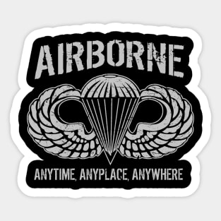 Army Airborne Paratrooper Sticker